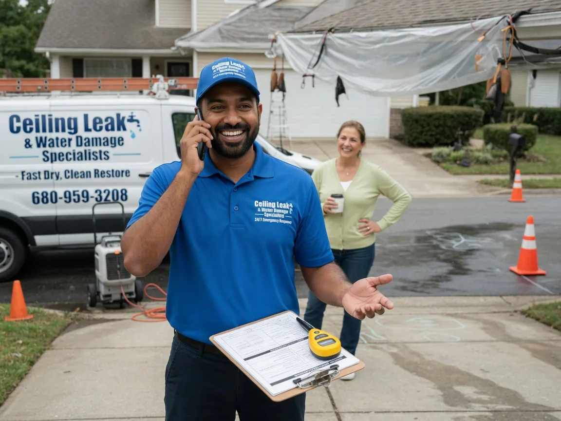 Ceiling Leak Cleanup Tonica, IL FAQs
